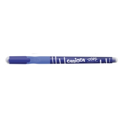 Στυλό Που Σβήνει Carioca Ballpoint Oops 0,7mm Μπλε 31036/02